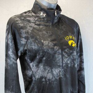 Iowa Hawkeyes 1/2 Zip Long Sleeve Pullover Women's Fitted Size Small Petite